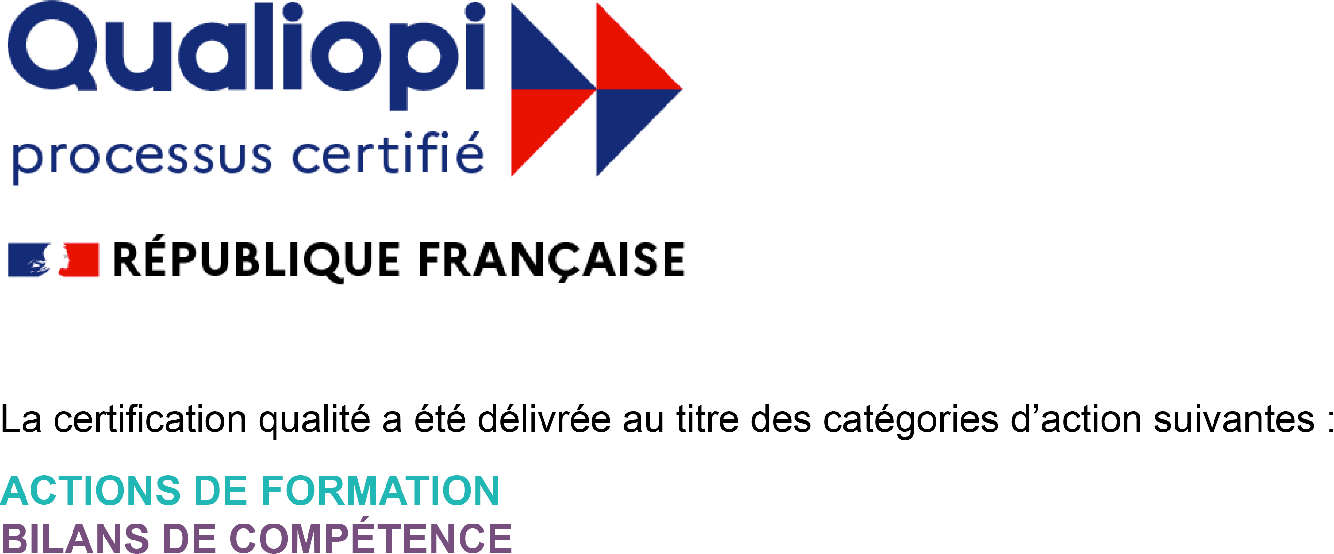 Logo Qualiopi fond blanc